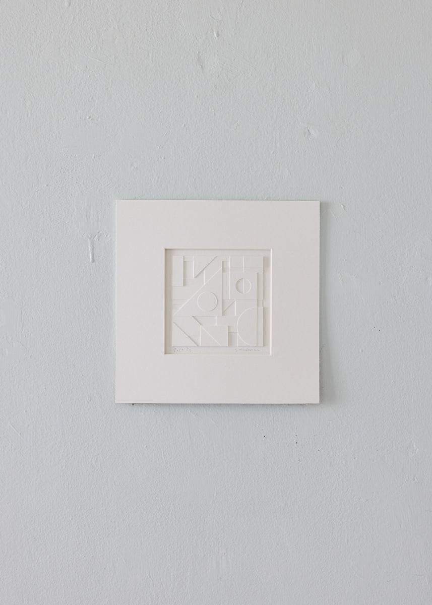 Sean Thornhill | Paper Relief | The Ode To