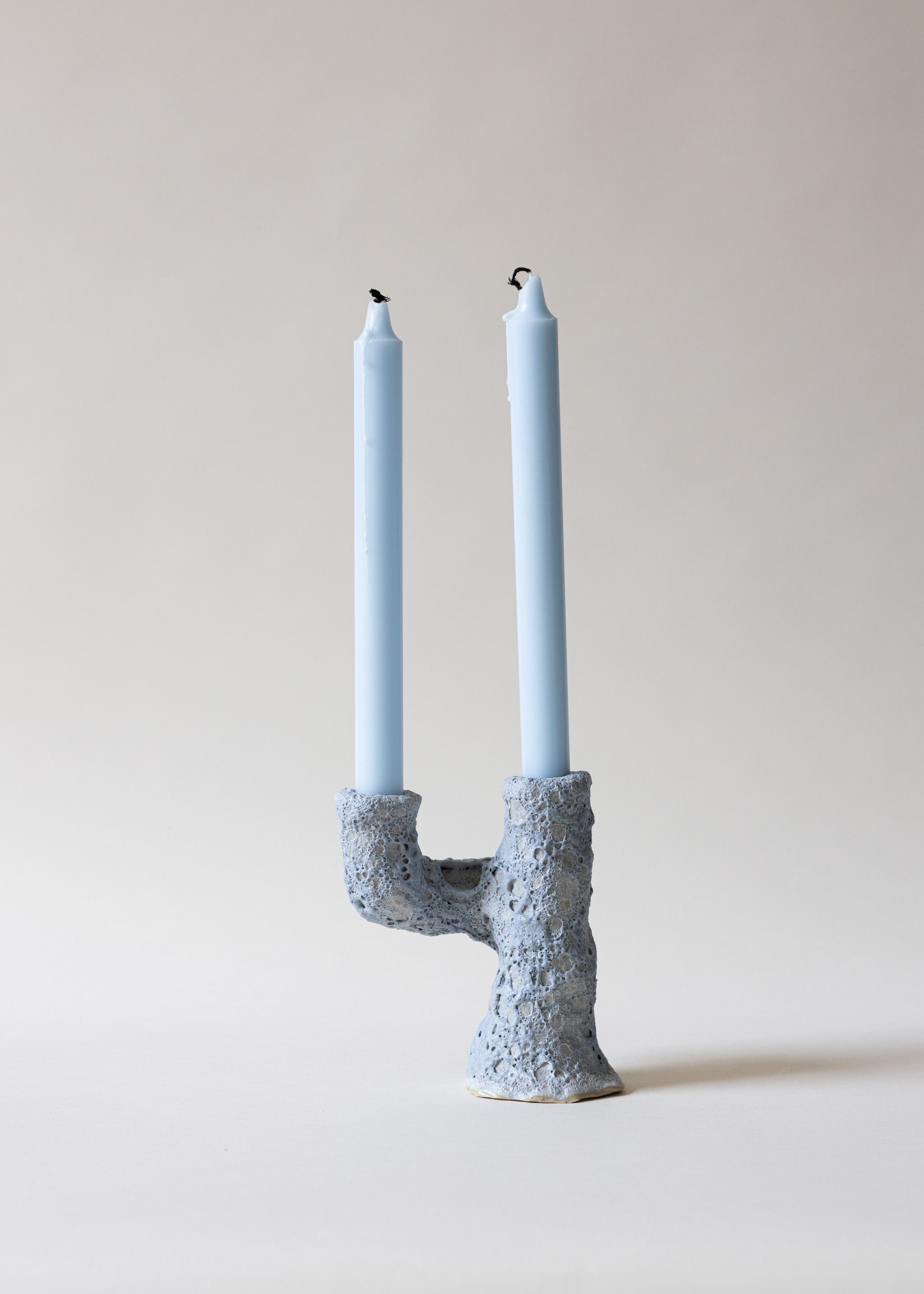 Ceramic Candle Holder Duo